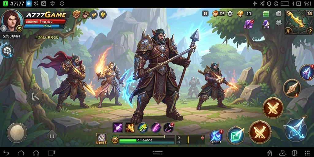 Gameplay seru A777GAME dalam dunia ARPG yang mendebarkan.