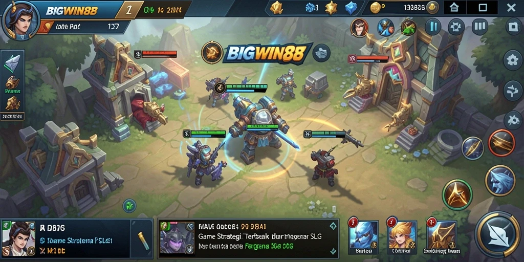 Tampilan gameplay BIGWIN88 yang seru dan strategis.