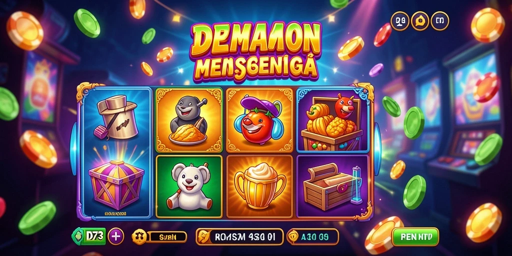 Tampilan menarik dari gameplay D73 dengan efek suara yang memukau.