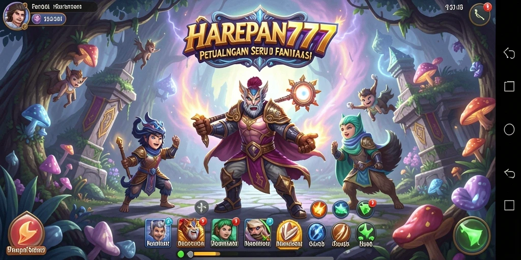 Tampilan gameplay HARAPAN777 yang penuh aksi dan petualangan.