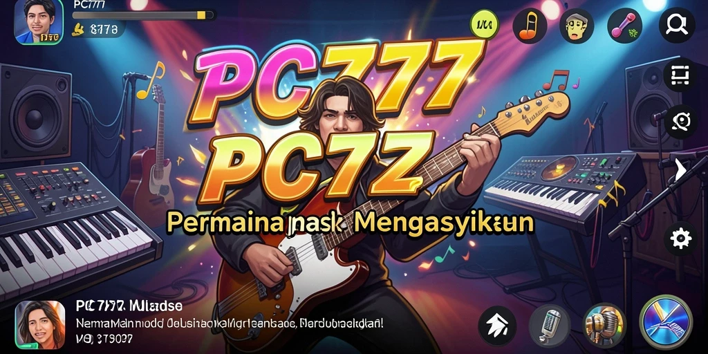 Gameplay <strong>PC777</strong> menampilkan kombinasi musik dan tantangan yang seru.