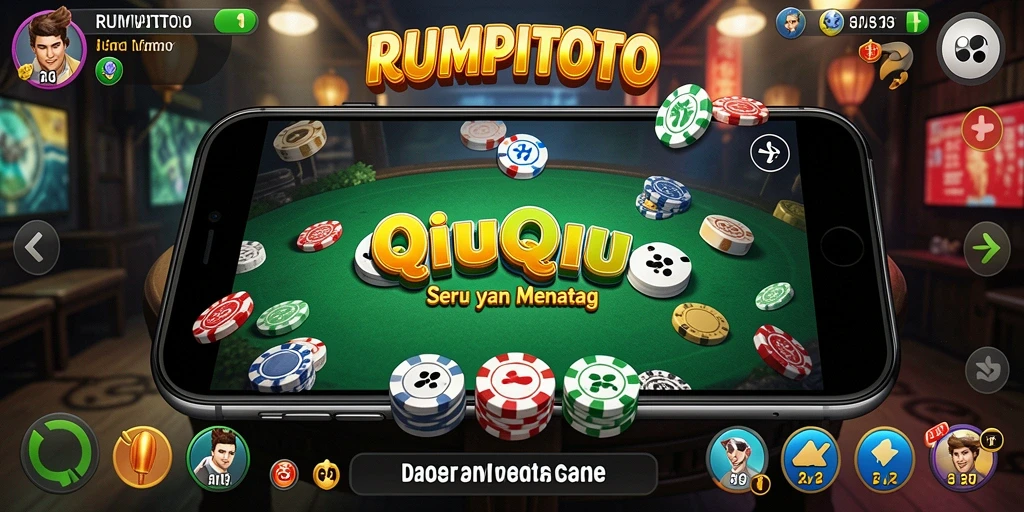 Tampilan gameplay RUMPITOTO yang seru dan menantang.