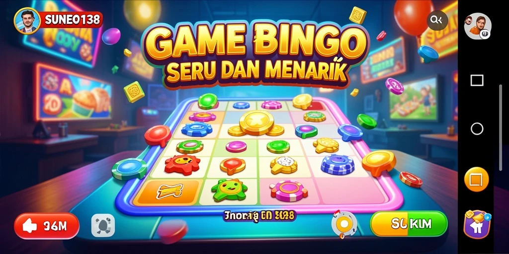 Tampilan gameplay SUNEO138 dengan pengalaman Bingo yang menyenangkan.